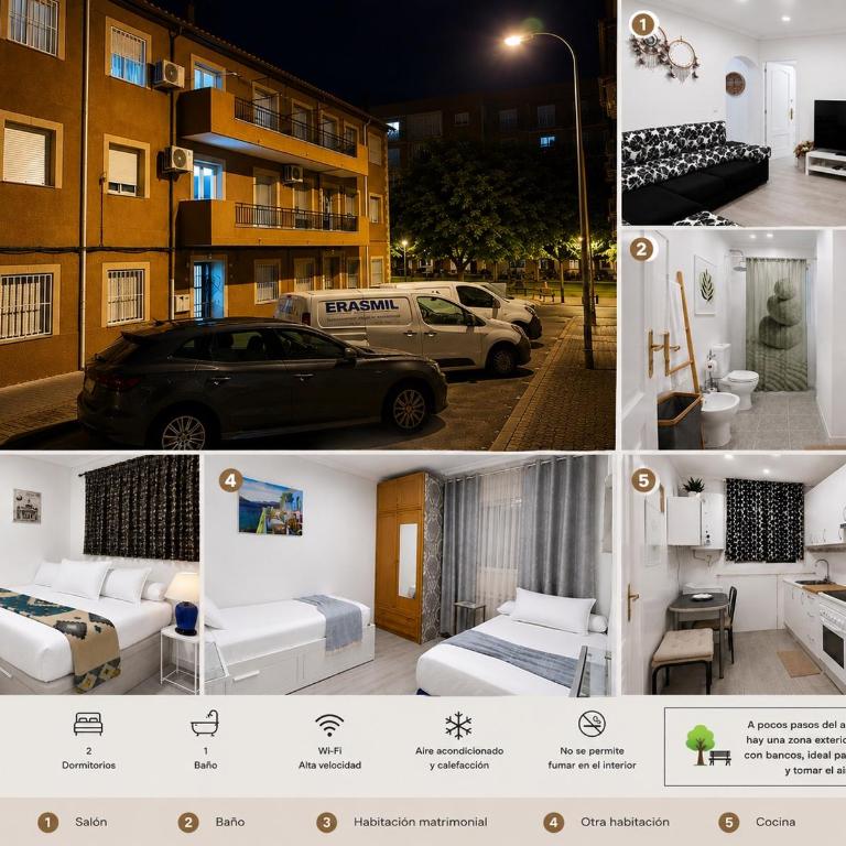 Apartamento renovado y tranquilo, 2 dormitorios bien comunicado con el centro de Madrid - Appartement 2 Pièces - 15
