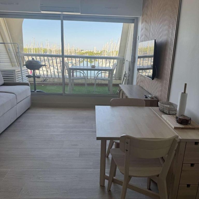 Résidence Le Grand Pavois - Studio cabine climatisé vue port à Port Camargue MAE-7171 - Studio - 8