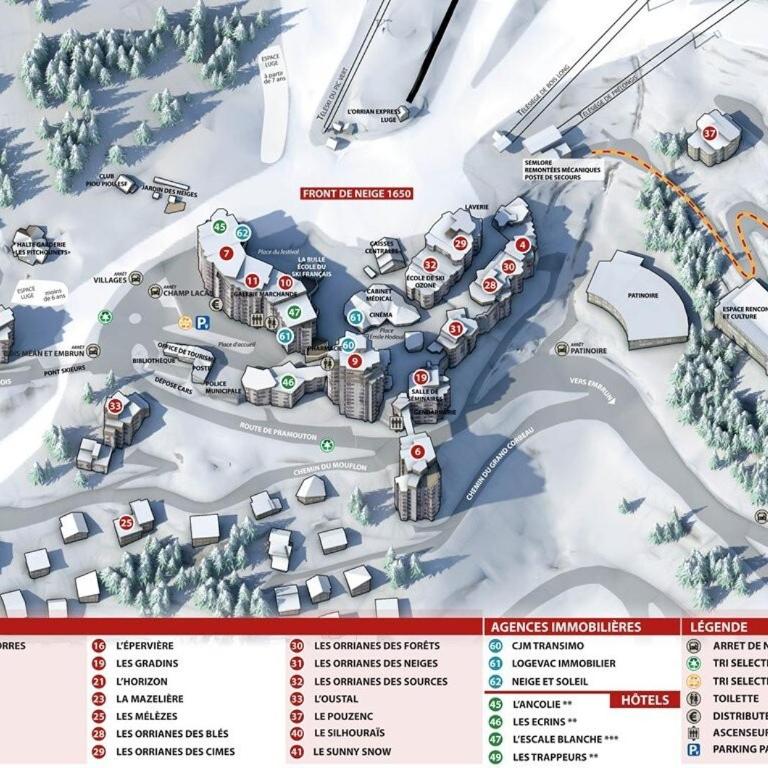 Résidence Les Carlines - Studio équipé pour 4 personnes au coeur de station MAE-3264 - Studio - 11