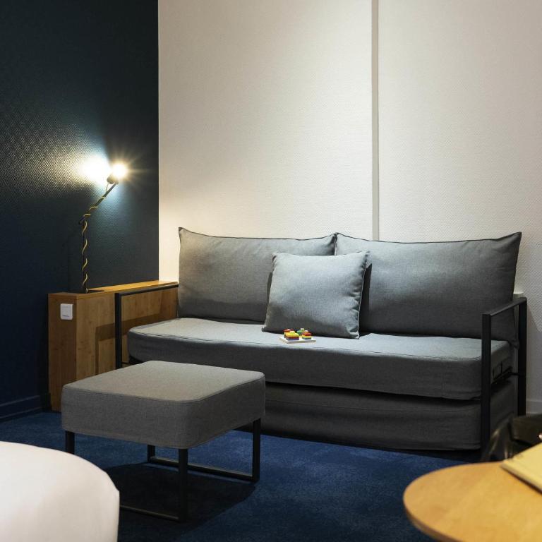 ibis Styles Nancy Centre Gare - Suite Familiale Standard avec 1 Lit double et Lits Jumeaux - 4