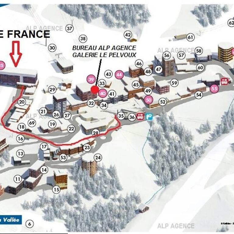 Résidence Le France - Studio 2 pers - LE FRANCE - 204FR -PLAGNE CENTRE MAE-8904 - Monolocale - 10