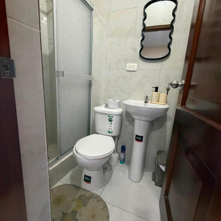 Estudio Condominio Recreo -a 200 metros de la playa de Olon - Apartamento familiar de 1 dormitorio - 3