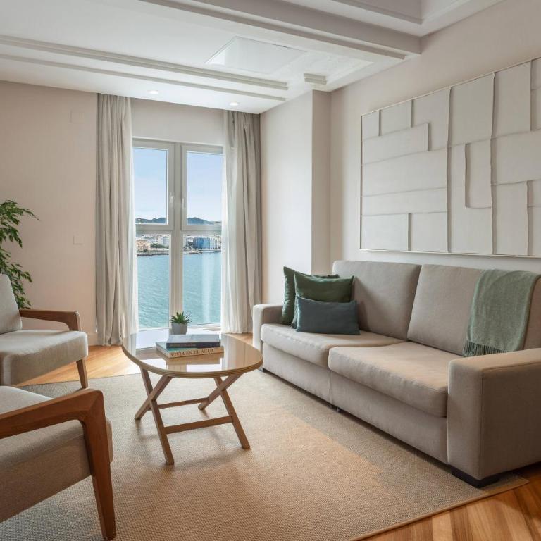 Meliá Maria Pita - Suite Dúplex Presidencial con vistas al mar - 8
