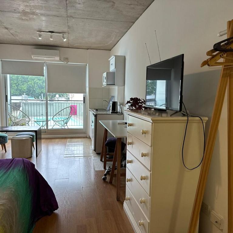 Tranquilo estudio, departamento monoambiente en Chacarita - Apartamento de 1 dormitorio - 39