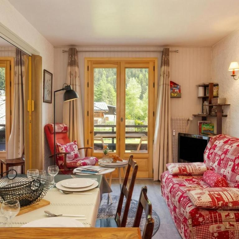 Résidence le Chardonnet G 1BR for 4 w/Shared Pool & panoramic views - Happy Rentals - Apartamento con balcón - 12