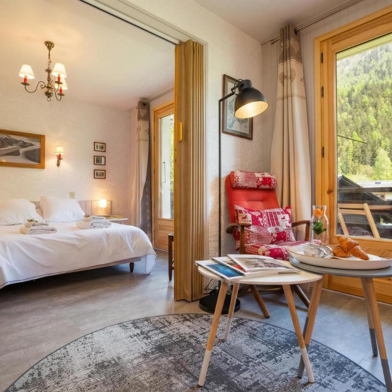 Résidence le Chardonnet G 1BR for 4 w/Shared Pool & panoramic views - Happy Rentals - Apartamento con balcón - 16