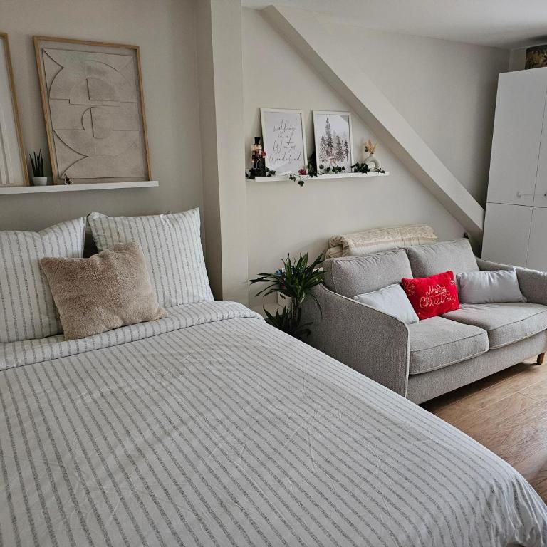 Studio tout confort proche gare et centre-ville - Studio-Apartment mit 1 Doppelbett - 1