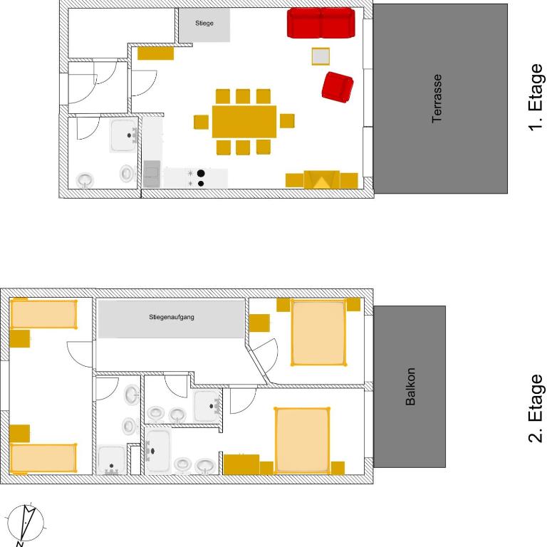Nassfeld Mountain Apartments - Apartment mit 3 Schlafzimmern und Aussicht - 6