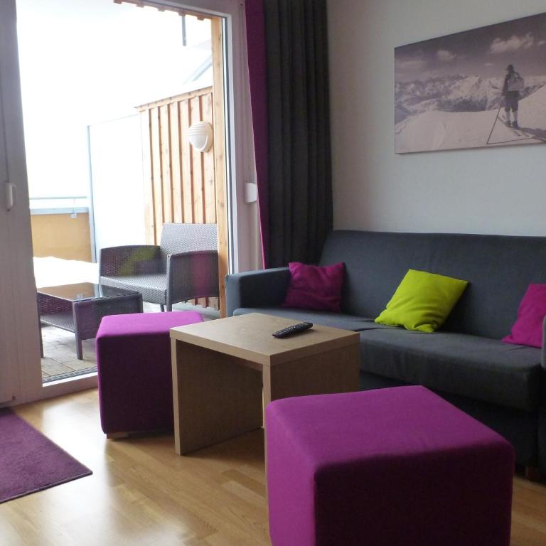 Nassfeld Mountain Apartments - Apartment mit 3 Schlafzimmern, Balkon und Bergblick - 1