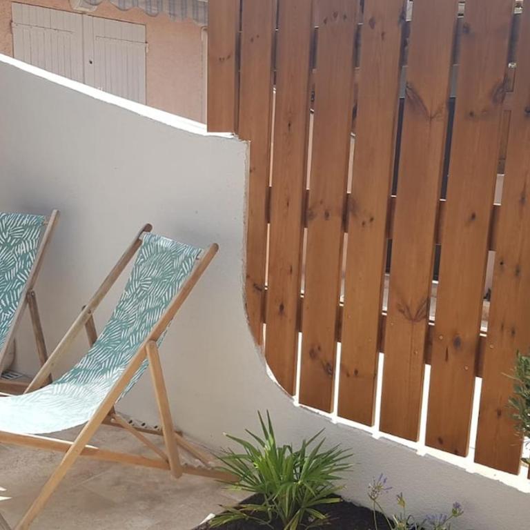 Le cocon des mas Plage à pied Clim et Parking - Maison 1 Chambre - 14