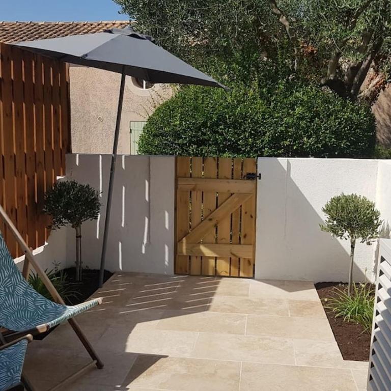 Le cocon des mas Plage à pied Clim et Parking - Maison 1 Chambre - 16