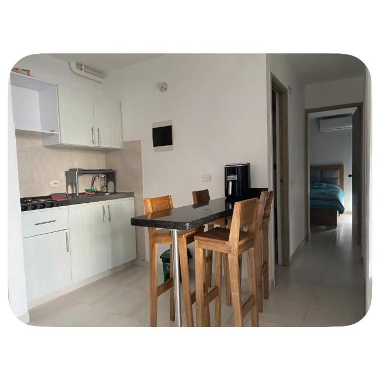 Cartagena blue view - Three-Bedroom Apartment - 22