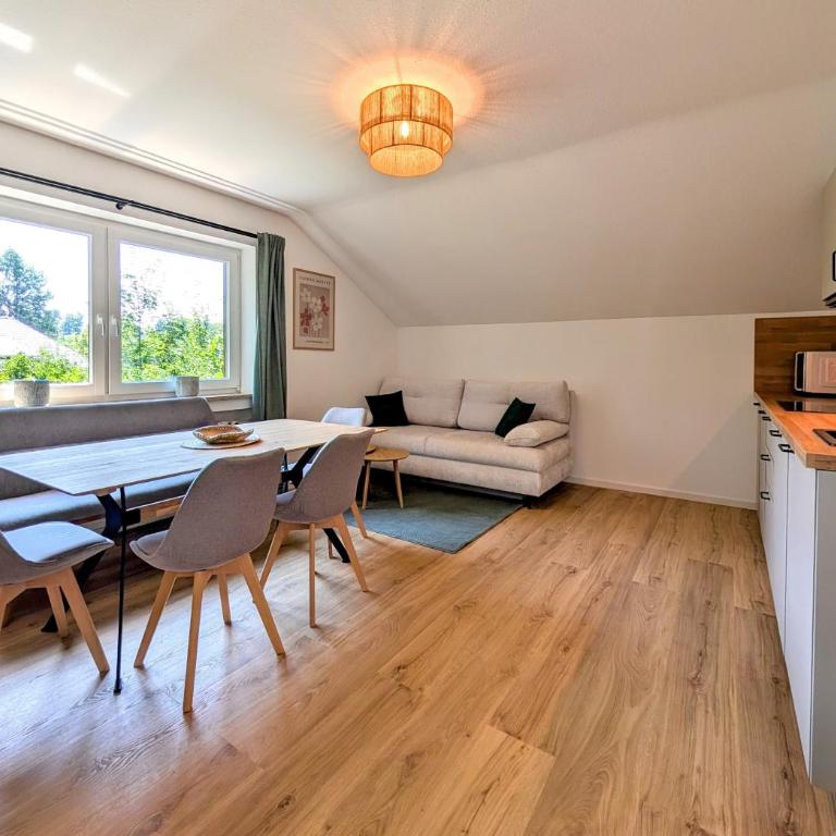 HabeDere Apartments Allgäu - Apartment mit 1 Schlafzimmer und Aussicht - 5