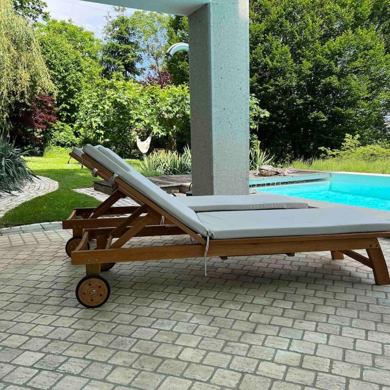 Exklusive Wohneinheit mit Panoramablick und Pool - Apartment mit 1 Schlafzimmer - 22