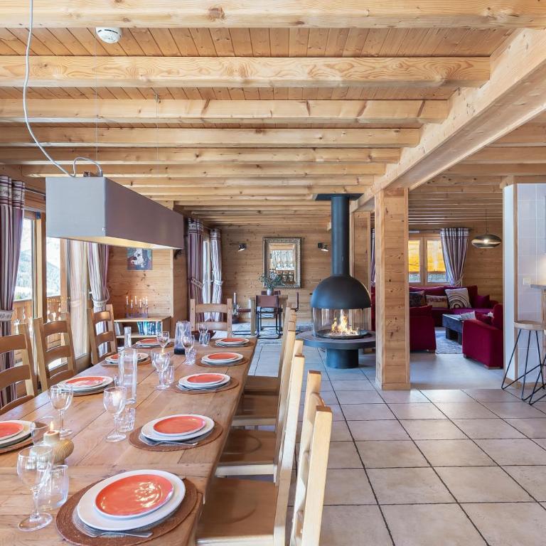 Montbeliarde - Chalet avec jacuzzi - BO Immobilier - Reduced prices on ski passes Châtel & Portes du Soleil - Chalet con 5 Camere da Letto - 15