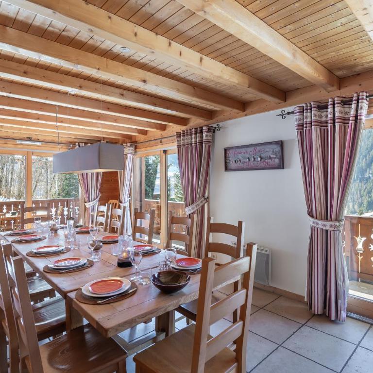 Montbeliarde - Chalet avec jacuzzi - BO Immobilier - Reduced prices on ski passes Châtel & Portes du Soleil - Chalet con 5 Camere da Letto - 8