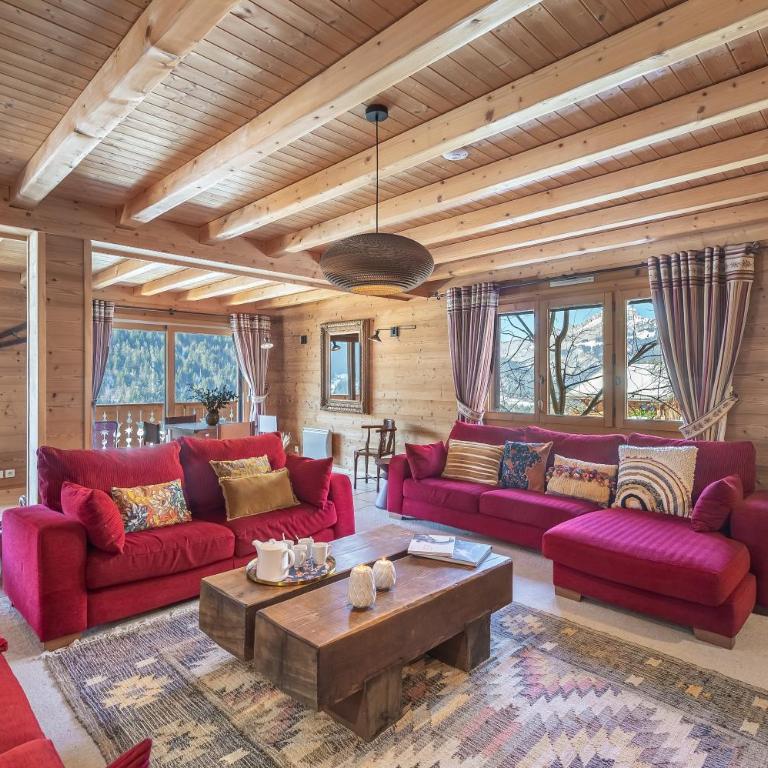 Montbeliarde - Chalet avec jacuzzi - BO Immobilier - Reduced prices on ski passes Châtel & Portes du Soleil - Chalet con 5 Camere da Letto - 4
