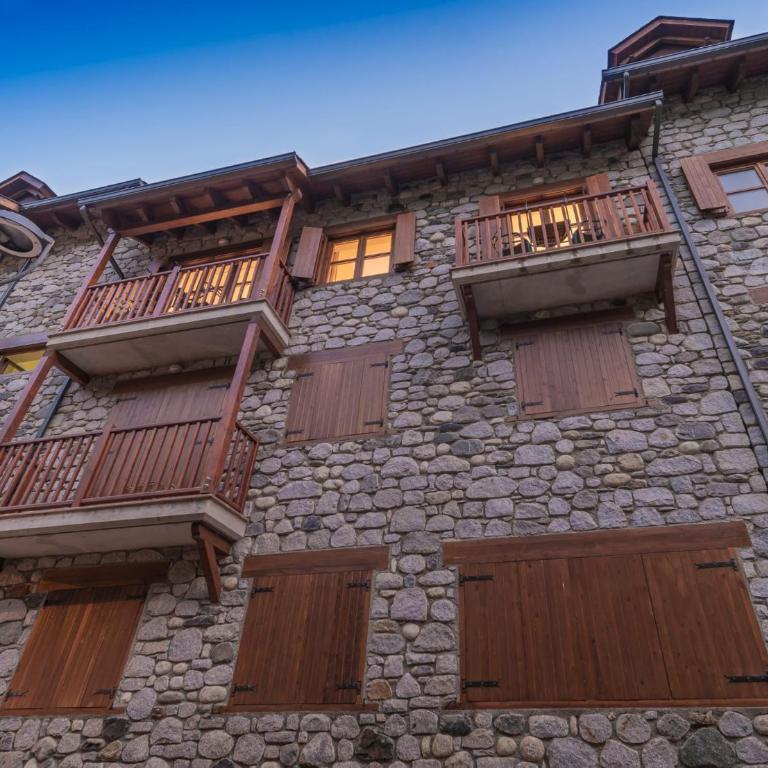 Loira Casa Sanchines, Cálido dúplex en Benasque - Haus mit 2 Schlafzimmern - 9