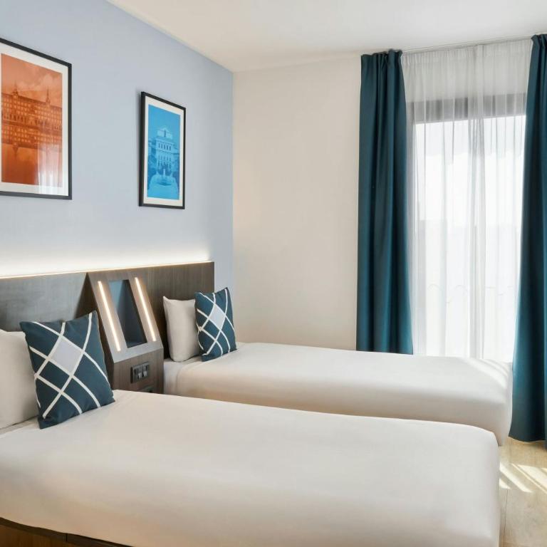 Four Points Flex by Sheraton Madrid Atocha - Standard Zweibettzimmer - 3