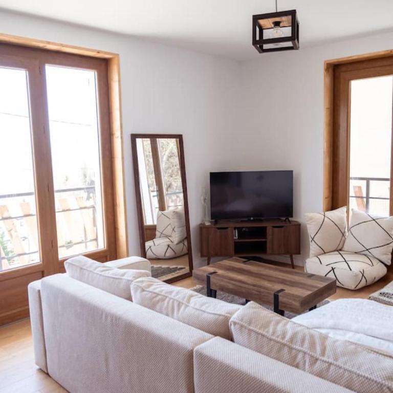 Appartement moderne et spacieux avec poêle à bois et balcon - Appartement - 10