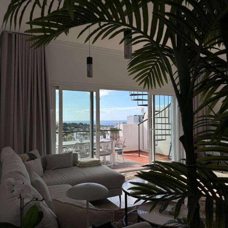 Penthouse rooftop terrace sea view Paraiso Pueblo Benahavis - Apartment mit 2 Schlafzimmern - 13