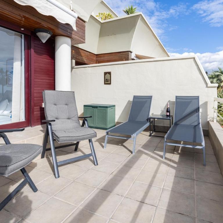 Luxury, Frontline Burriana Beach, Nerja - Apartment mit 2 Schlafzimmern - 25
