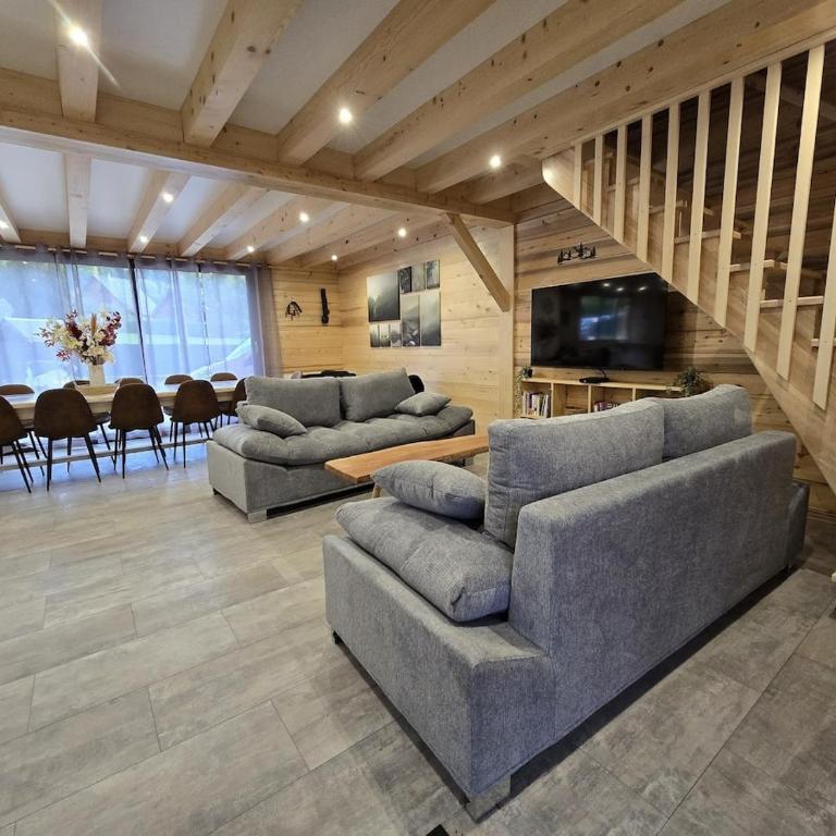 les5sommets 2 gîtes de 14 couchages - Five-Bedroom House - 26