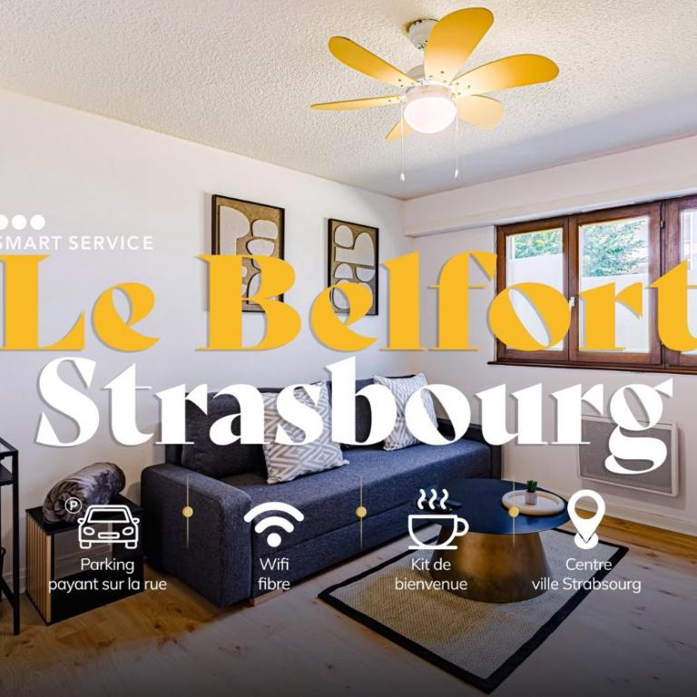 Studio Belfort - Centre Ville Strasbourg - Quartier calme - Espace vert - Appartement 1 Chambre - 1