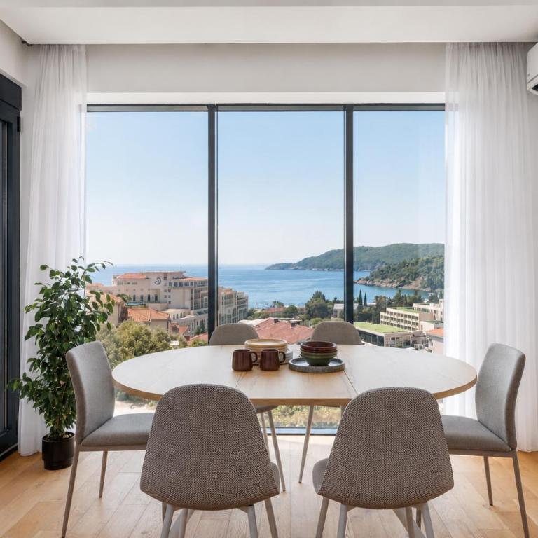 Panoramic Sea View 3BR Pool & Private Parking - Apartman sa 3 Spavaće Sobe i Pogledom na More - 1