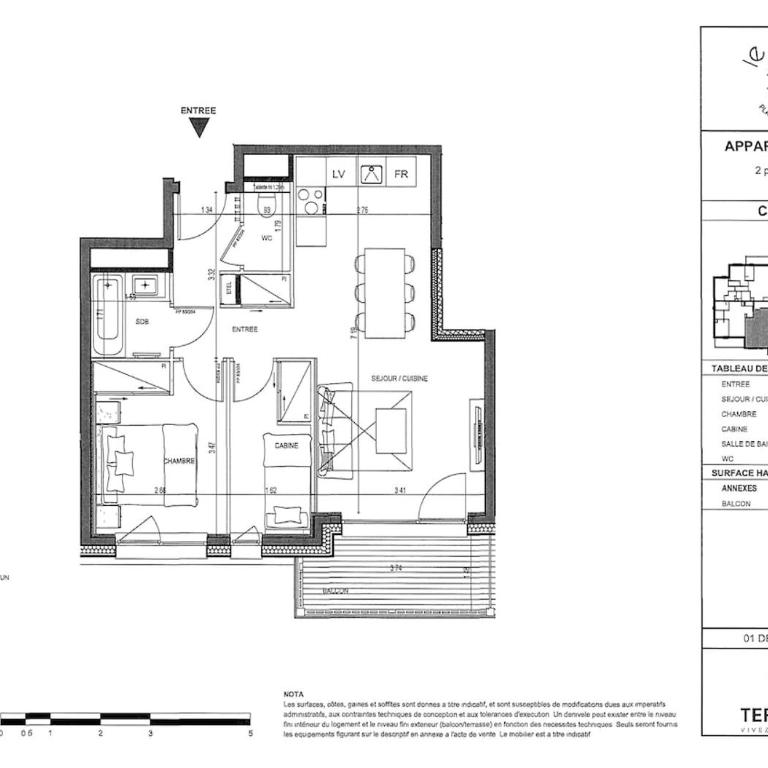 LA PLAGNE MONTALBERT - LE SNOROC - superbe appartement skis aux pieds avec piscine - Appartamento con 2 Camere da Letto e Balcone - 27