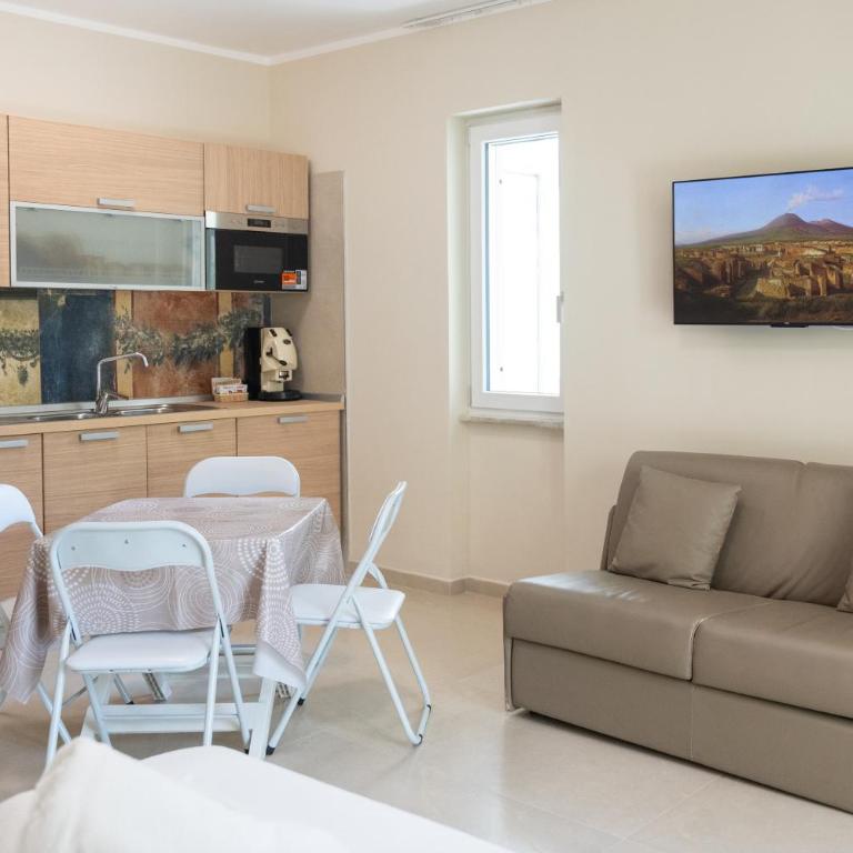 Casetta con camino - Pompeii parcheggio - Appartamento con 1 Camera da Letto - 5