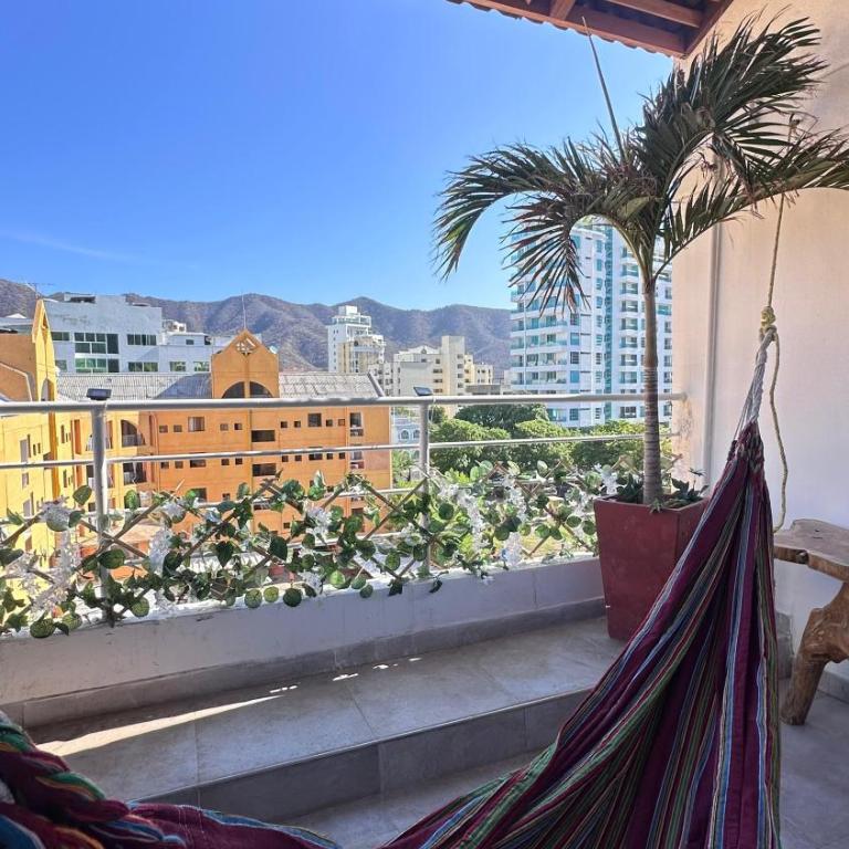 Loft Terraza Privada en el Rodadero a mts del mar - Apartamento Loft de 2 dormitorios - 32