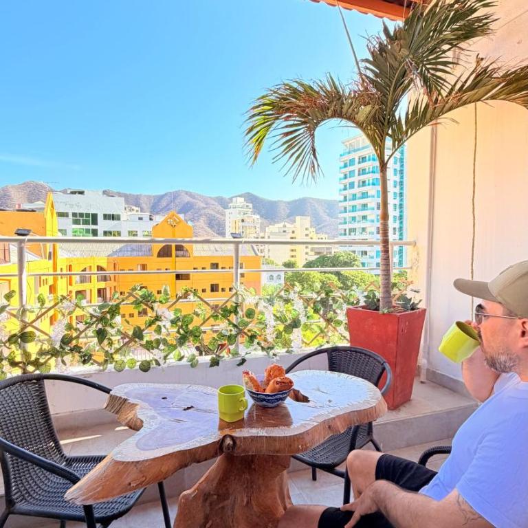 Loft Terraza Privada en el Rodadero a mts del mar - Apartamento Loft de 2 dormitorios - 30