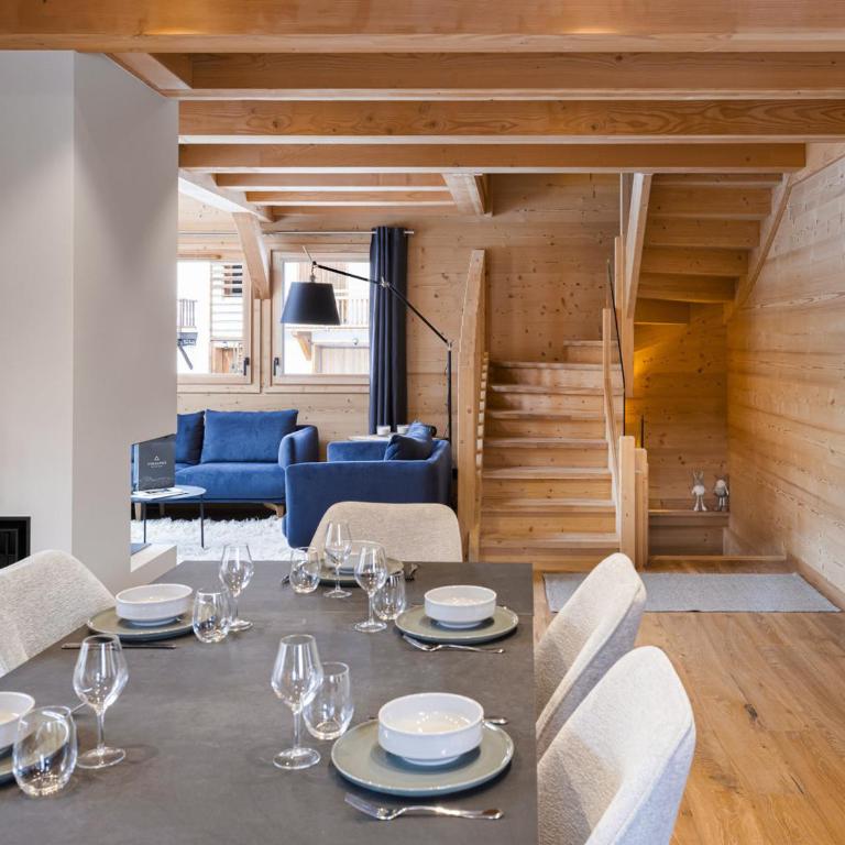 Chalet neuf 10 pers, charme & confort au cœur des Guibertes - Chalet 3 Chambres - 12