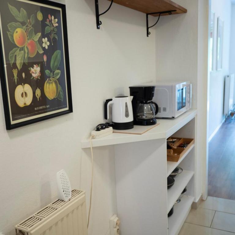 Hotel Villa Rückert - Apartment mit 1 Schlafzimmer und Garten - 14