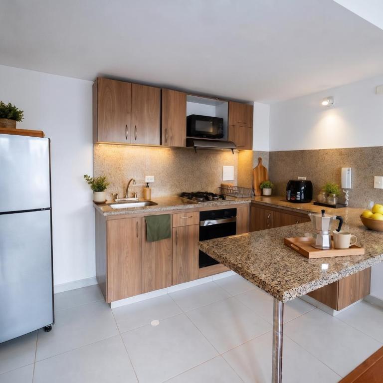 Panorama Tunja, 3 habitaciones, balcones, parqueadero y WiFi 400 Mbps - Apartamento de 3 dormitorios con balcón - 4