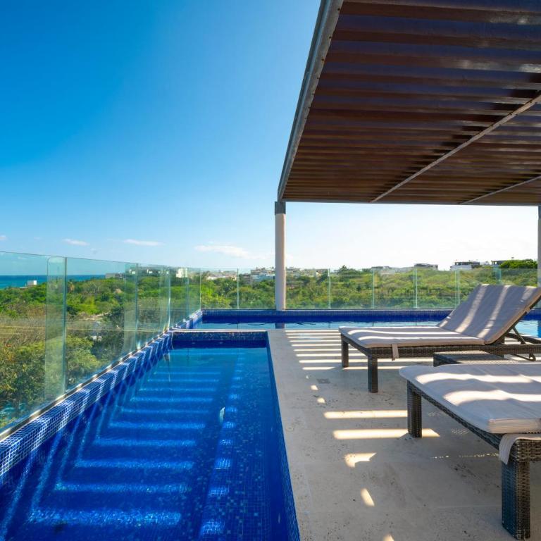 Terrazas 38th St - 2BR w Private Jacuzzi - Apartamento de 2 dormitorios con balcón y terraza - 25