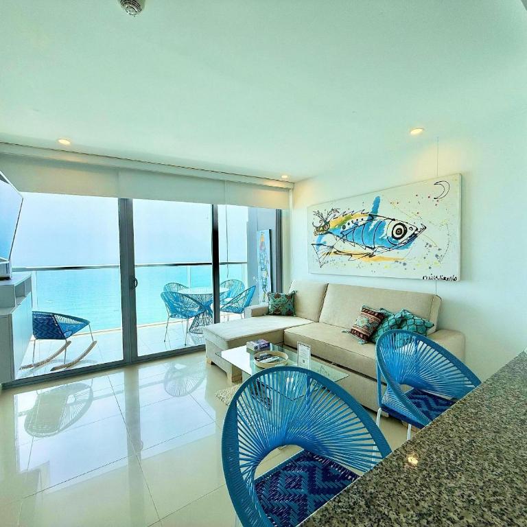Apartamentos excepcionales con vista al mar en Morros City, Cartagena - Apartment - 7