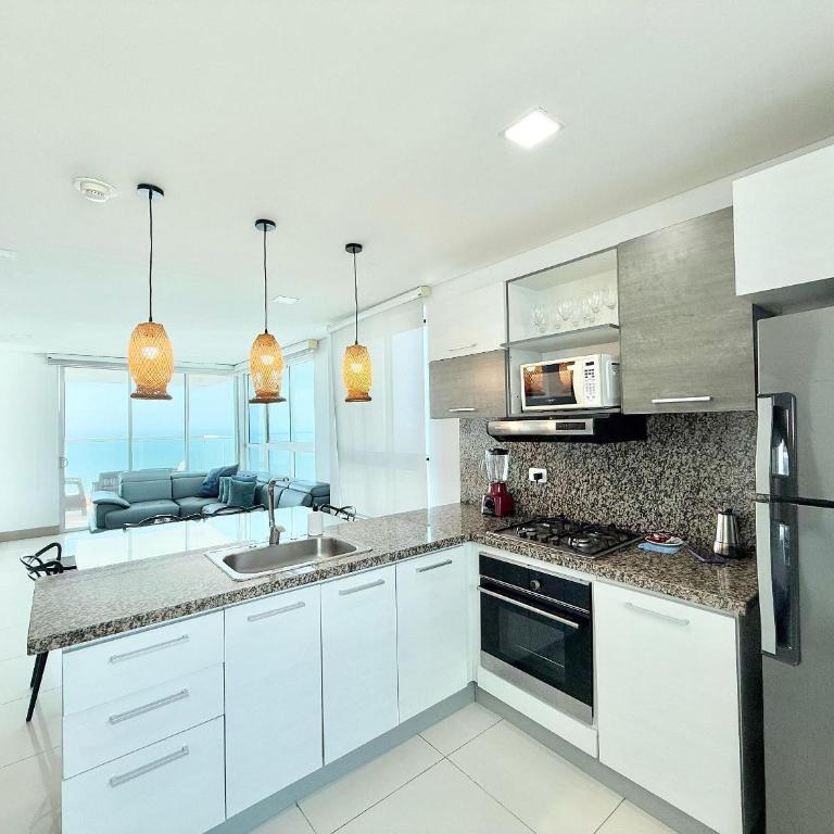 Apartamentos exclusivos en edificio frente al mar Palmetto Beach - Apartamento con ducha - 13