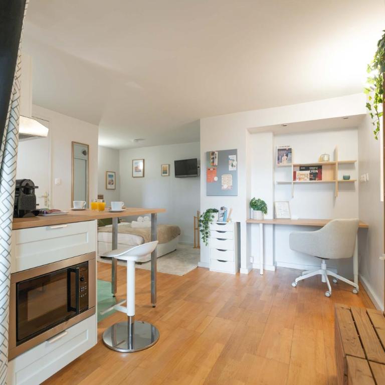Le Cottage - Studio avec véranda et jardin - Estudio - 12