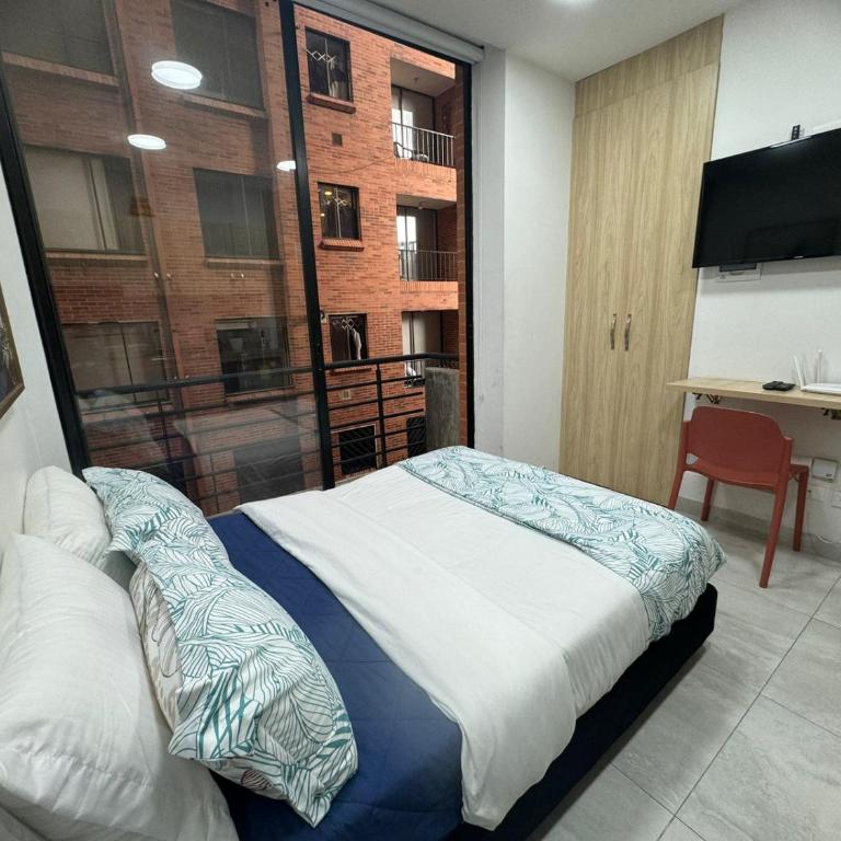 Maravilloso apto con balcón parque de la 93 - Apartamento de 1 dormitorio - 38