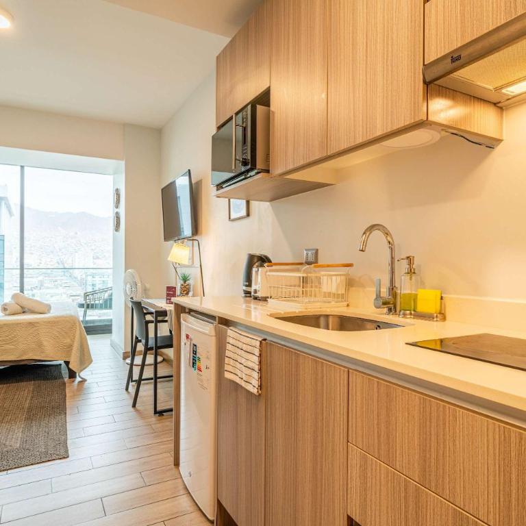 HOM I Estudio A pasos del Mall Plaza I Centro I Wifi PNB 0516 - Apartment - 3