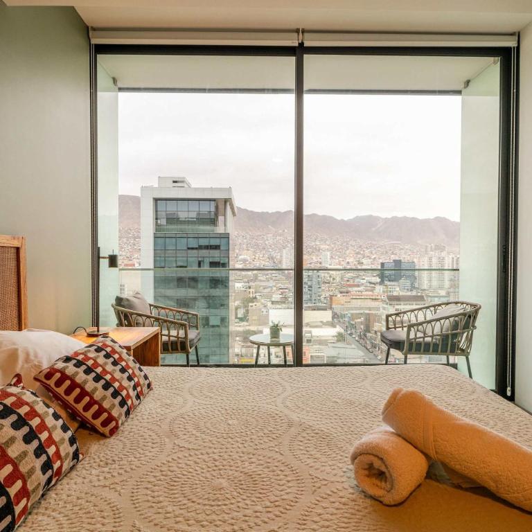 HOM I Estudio A pasos del Mall Plaza I Centro I Wifi PNB 0516 - Apartment - 24