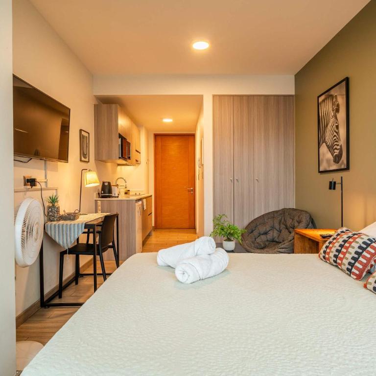 HOM I Estudio A pasos del Mall Plaza I Centro I Wifi PNB 0516 - Apartment - 27