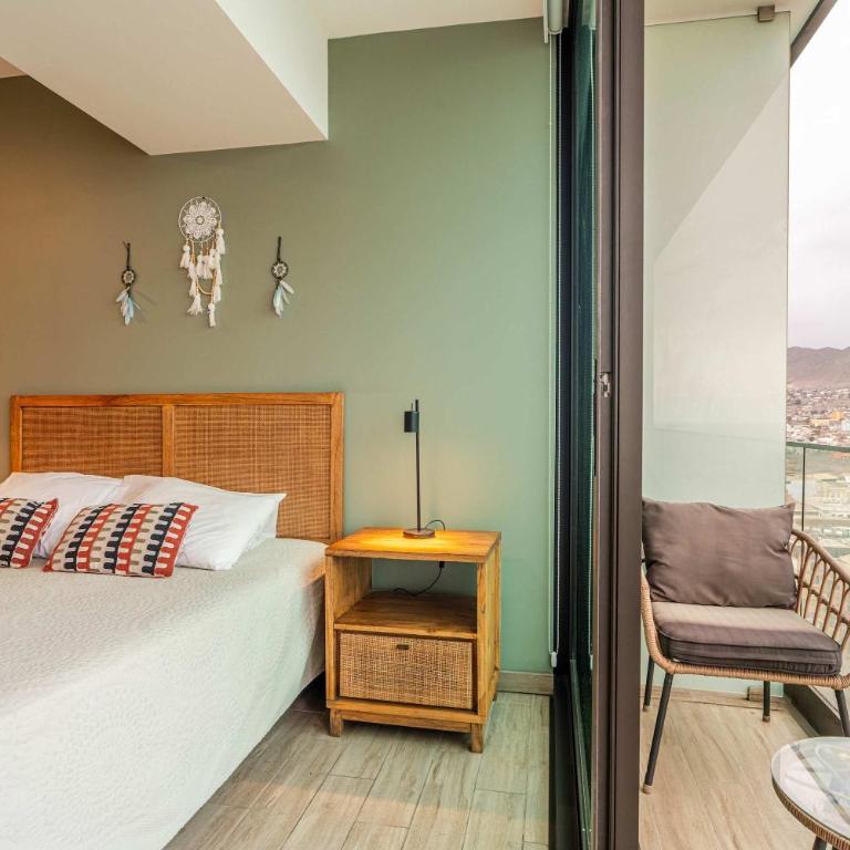 HOM I Estudio A pasos del Mall Plaza I Centro I Wifi PNB 0516 - Apartment - 30