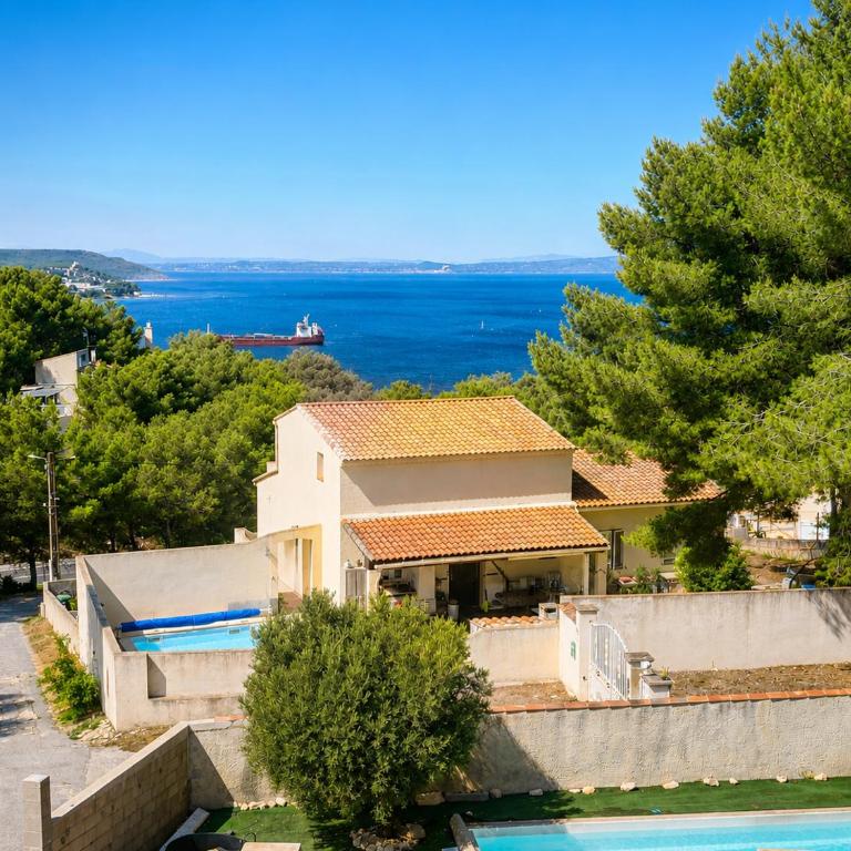 La Villa Martegale sunset - Villa with Sea View - 30