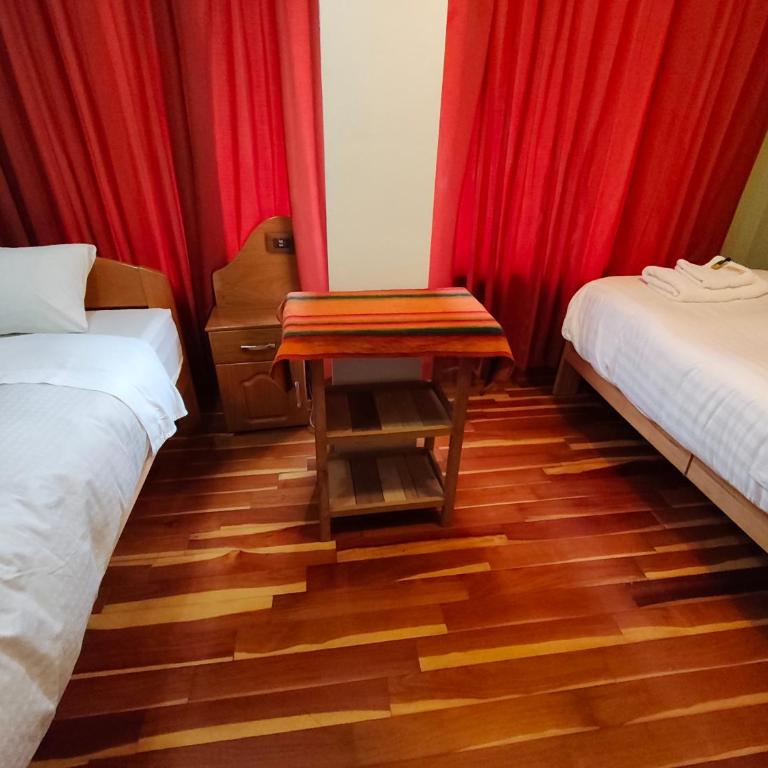 Hotel Qosqo Inka Dorado - Habitación Doble con baño privado - 2 camas - 17