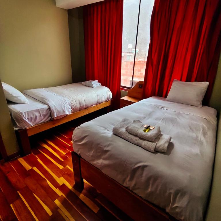 Hotel Qosqo Inka Dorado - Habitación Doble con baño privado - 2 camas - 13