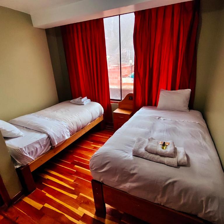 Hotel Qosqo Inka Dorado - Habitación Doble con baño privado - 2 camas - 11