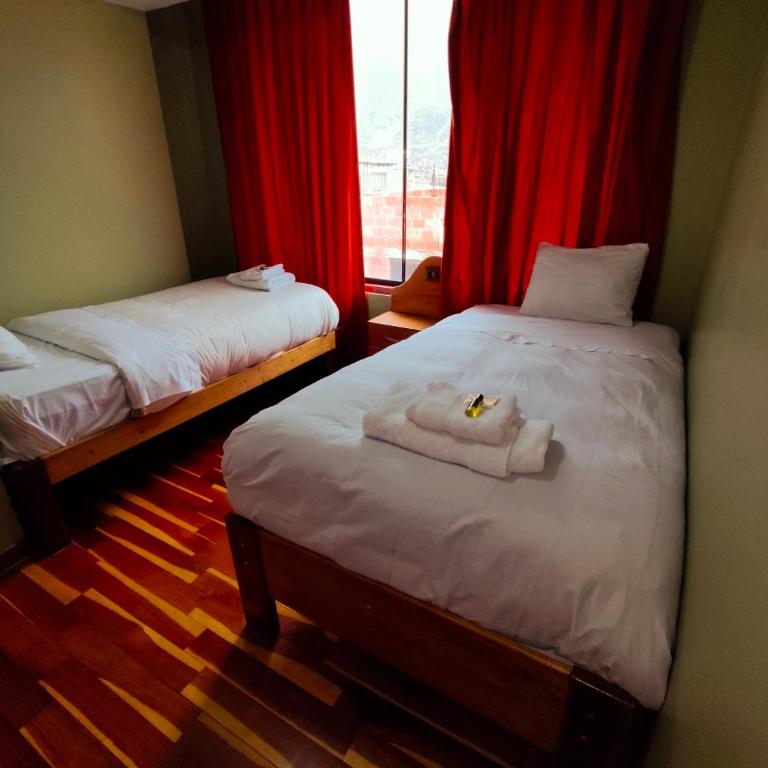 Hotel Qosqo Inka Dorado - Habitación Doble con baño privado - 2 camas - 16